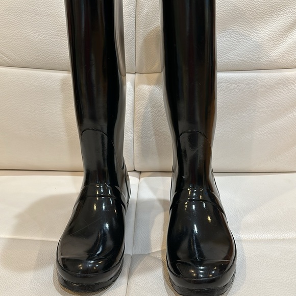 Hunter Original Tall Rain Boots Womens US Size 7M/8F - Picture 7 of 17